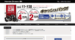 Desktop Screenshot of dream-tarumi.com